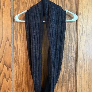 Elegant Black Infiniti Scarf